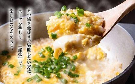 【老舗人気店】博多本格もつ鍋セット オリジナル醤油味 2～3人前