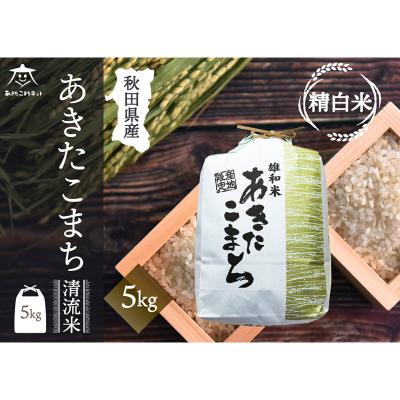 ふるさと納税 秋田市 秋田市雄和産あきたこまち 清流米 5kg|15_akn-dd0501h