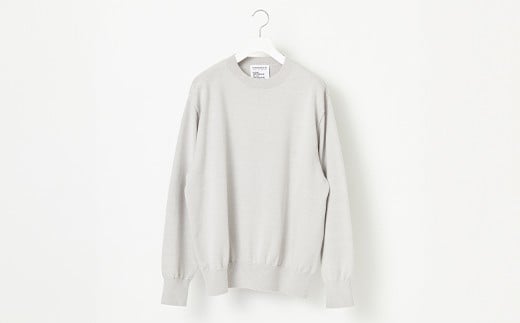 ≪順次発送≫【THISISASWEATER.】A3: A SWEATER IS FOR EVERYDAY. Pullover GRAY グレー カシミヤセーター 服 洋服 ユニセックス メンズ レディース ブランド 山形県 山辺町 サイズ3 yt-sepoh3-sn