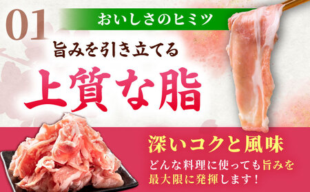 肥前さくらポーク 切り落とし 500g × 2パック 計 1kg 切り落とし 豚 豚肉 吉野ヶ里町/上場食肉[FDQ006]