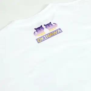 沖縄市 マンホールTシャツ エイ坊 （白 / Lサイズ） Tシャツ 半袖 キャラクター メンズ レディース 沖縄市 白色 沖縄市/株式会社TAK JAPAN [BCDK001-03]