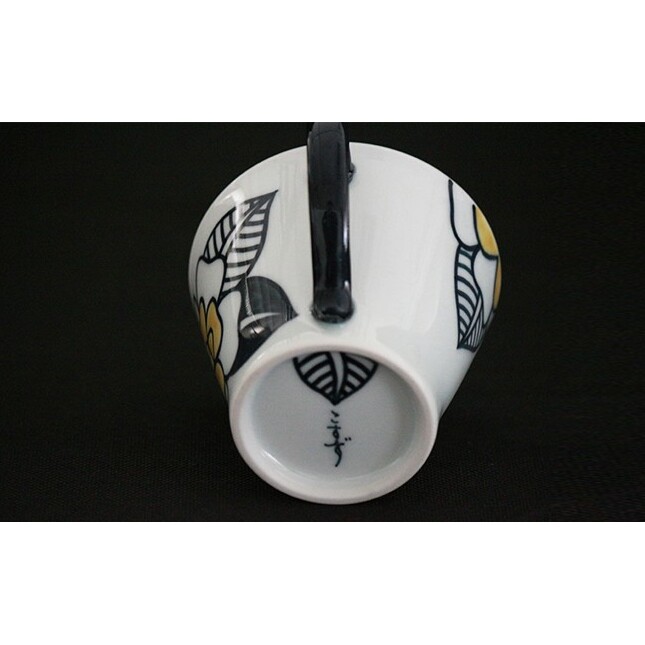 バラのマグカップ（黄）やきもの工房こすず A10-39_イメージ2