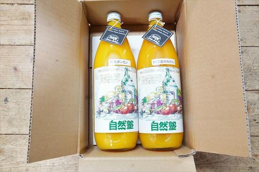 13.自然塾　柑橘100%まるごと絞りジュース　２本入り　みかんジュース オレンジ ポンカン 不知火 温州 ドリンク 飲料 飲み物 朝食 無添加 季節 旬