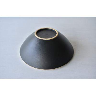 ふるさと納税 長崎県 【波佐見焼】φ17×5.5cm小鉢3個組　くろマット  3　19980 |  | 02