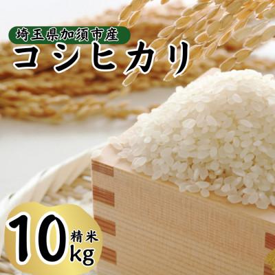 ふるさと納税 加須市 【先行受付】令和8年産　水野農園のコシヒカリ　精米10kg(5kg×2袋)