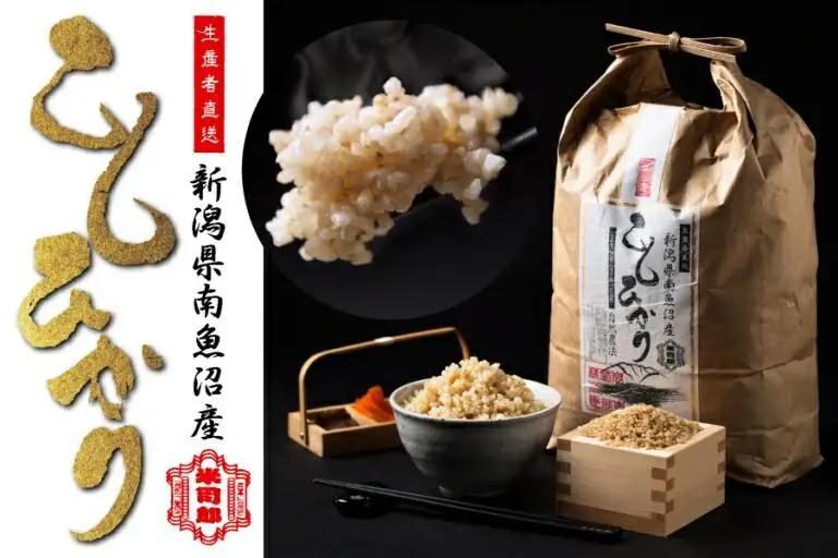 【令和7年】【玄米】自然農法/化学肥料不使用の南魚沼産こしひかり5kg | こしひかり