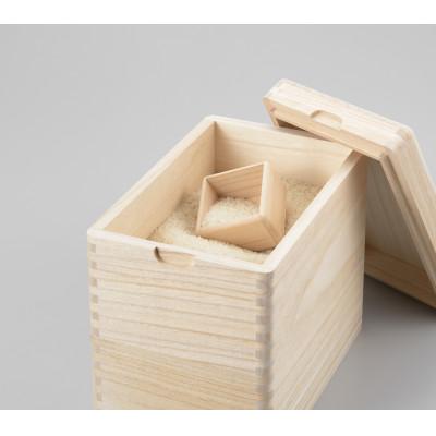 ふるさと納税 燕市 MOKUMARU桐製米びつ　5kg(一合枡付) |  | 02