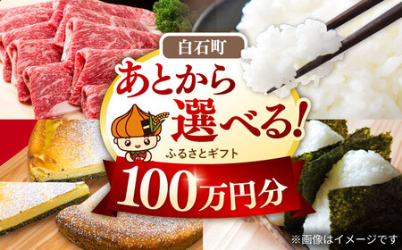 【あとから選べる】佐賀県白石町ふるさとギフト 100万円分 / あとから あとから あとから あとから あとから あとから [IZY019]