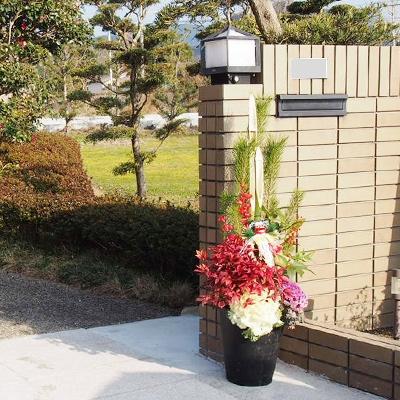 ふるさと納税 朝倉市 天然竹門松(高さ1.2m)1鉢 |  | 01