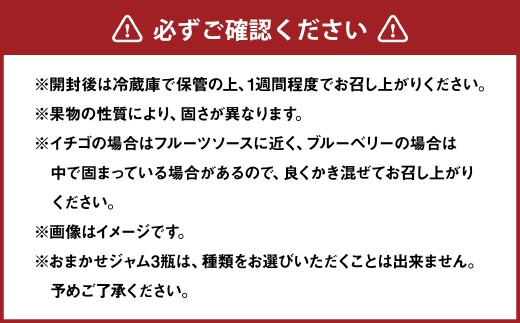 北区つばさ工房手作りジャムアラカルトセット