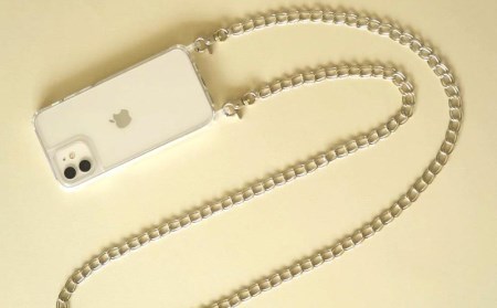 ギフト対応可【Cherieオリジナルスマートフォンショルダー】 smartphone shoulder - oro - / silver