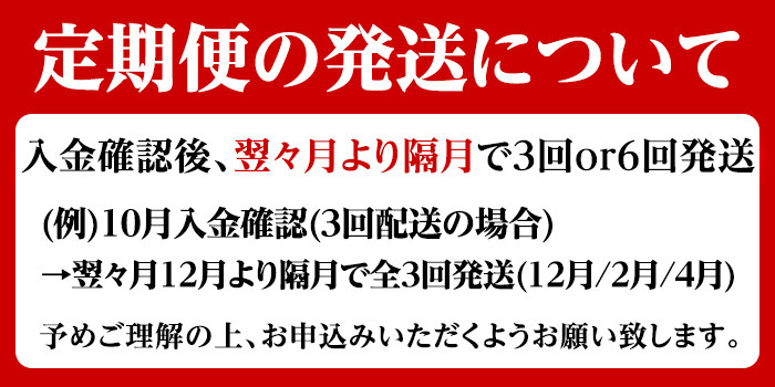 定期便の発送について