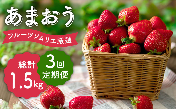 【全3回定期便】福岡産【冬】あまおう2パック＜南国フルーツ株式会社＞那珂川市 [GCD044]