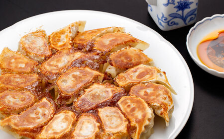 SPF豚「芳寿豚」餃子 計72個（18個×4袋）/ 餃子 ぎょうざ ギョウザ ギョーザ 焼餃子 水餃子 冷凍 惣菜 / 大村市 / かとりストアー[ACAN120]