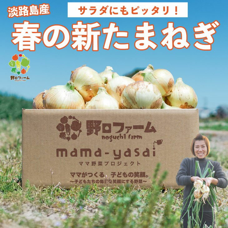 【ふるさと納税】【量が選べる！新玉予約！】子どもたちが丸ごと食べれる。春の新たまねぎ　◆配送3月～