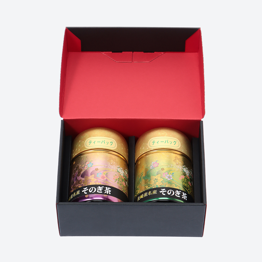 ＜西海園＞受賞茶【極豊ティーバッグ】2缶セット 緑茶ティーバッグ(6g×10個)×2