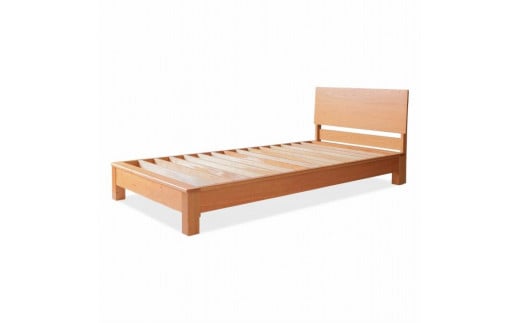 旭川家具 MUKU工房オリジナル ムク ベッド シングル チェリー_02929