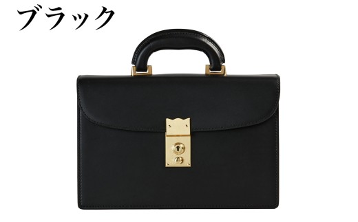 冠式セカンドバッグ(B5 2気室) ブラック【0997-2-BTL】｜革製品 レザー 国産 [0980]
