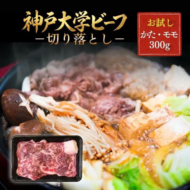 神戸牛 神戸大学ビーフ 切り落とし お試し 神戸牛【300g】