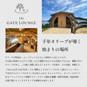 【 小豆島 】千年オリーブテラス for your wellness オリーブオイルテイスティング 講座 （入園つき） ペアチケット 旅行 旅 オリーブオイル 体験 体験チケット オリーブテラス ペア