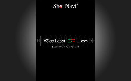 Shot Navi Voice Laser GR Leo（ショットナビ ボイスレーザーGRレオ）＜カラー：ホワイト（White）＞　【11218-0675】