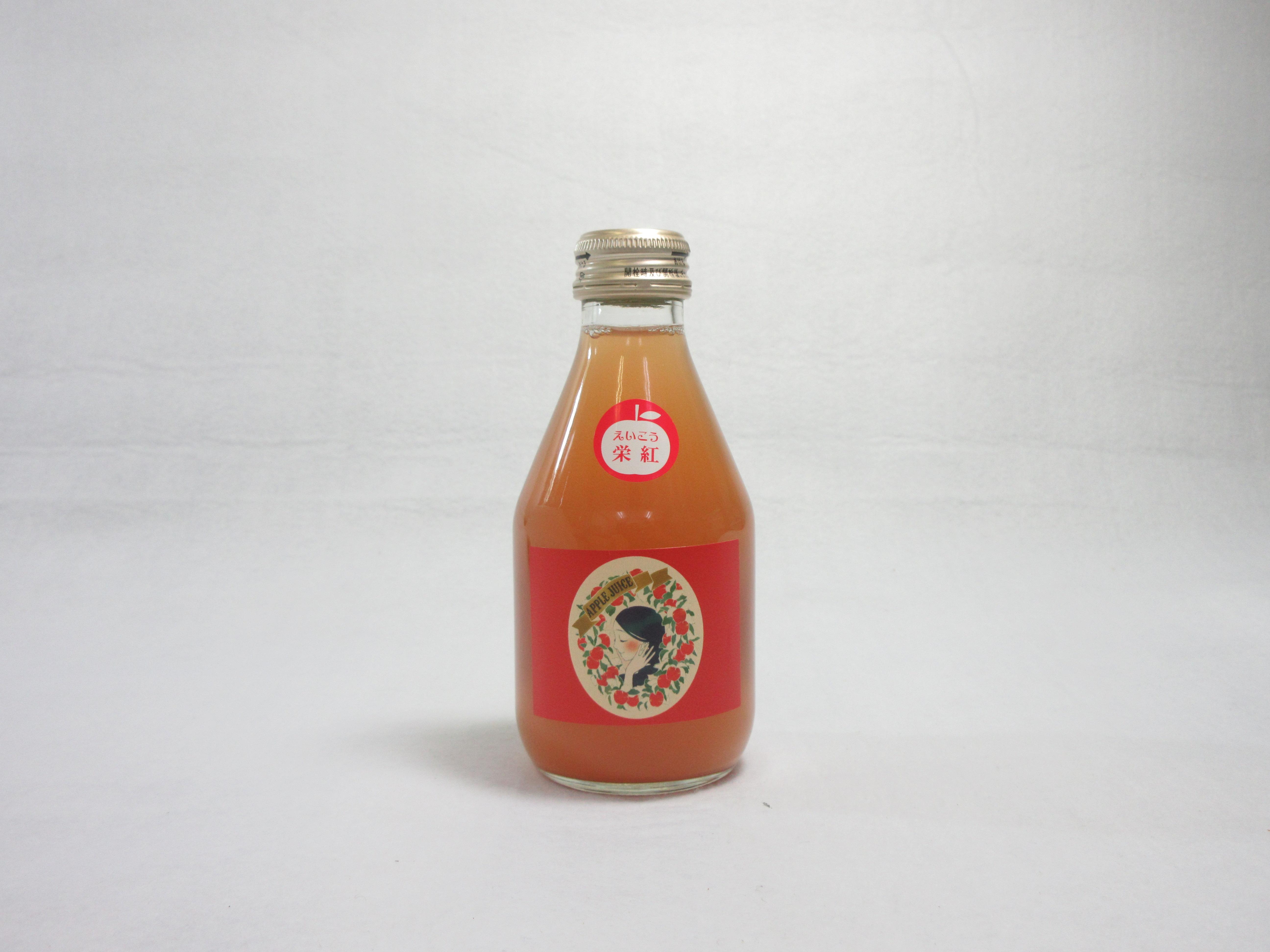 りんごジュース【中まで赤～いりんご_3種 飲み比べ セット 】180ml×6本 (3種×2本) 100％ ストレート 青森県 五所川原市