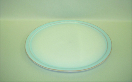 萩焼 スカイブループレート皿｜HG000096