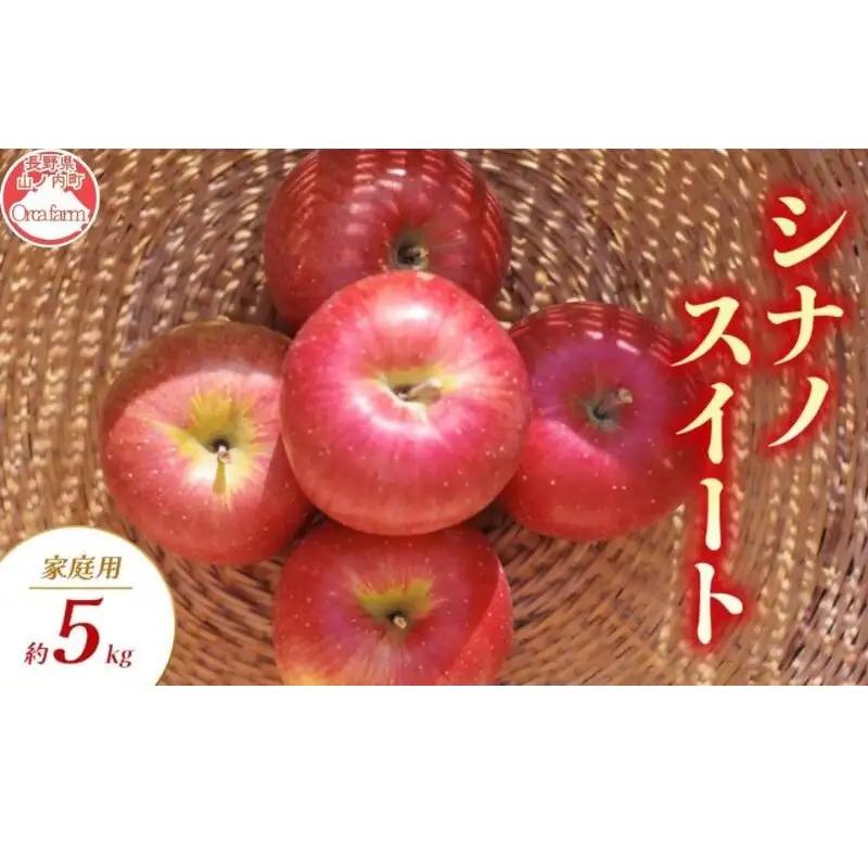 りんご シナノスイート 家庭用 5kg りんご