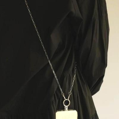 ふるさと納税 渋谷区 [Cherieスマホショルダー] smartphone shoulder-shine-/silver |  | 01