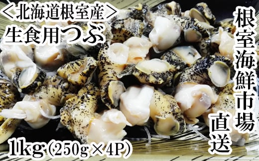 
            A-11120  【北海道根室産】生食用灯台つぶ(ボイル済み)250g×4P(計1kg)
          