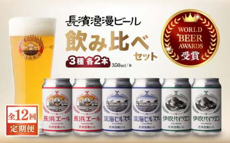 【全12回 定期便】クラフトビール 6本セット[AQBX071]クラフトビール