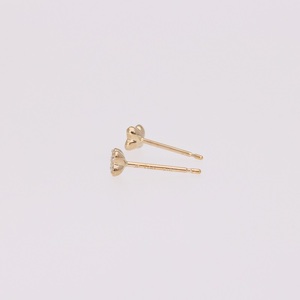 AQ-288　LB-56　KeriA K10　ラボグロウン　ダイヤモンド　ピアス　アクセサリー　ジュエリー　プレゼント　スタッド　シンプル　クローバー　