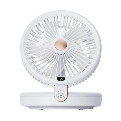 ふるさと納税 名古屋市 【ホワイト】扇風機 多機能 デスクランプ ファン 卓上 壁掛け 2WAY仕様