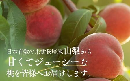 【2025年　先行予約】山梨県産　桃約２㎏（6～8玉） 山梨　桃　もも　モモ　フルーツ　ピーチ