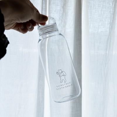 ふるさと納税 斜里町 知床トコさん　ウォーターボトル　クリア　500ml×1本　常温で水が飲める 耐熱マイボトル |  | 03