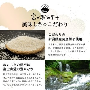 お雑煮 餅屋の甲州かき餅・白切り餅　各10枚　計20枚 おしるこ