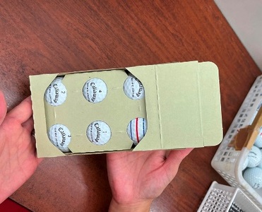 【ご注文から６ヶ月以内の発送】最高級・高品質ロストボール　6個×2　【タイトリスト　PRO V1X カラー】ゴルフボール