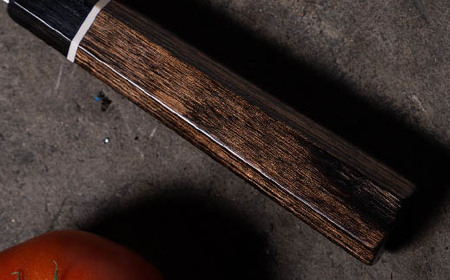 ブラックダマスカス 文化包丁 仙蔵 164mm 八角柄 (BD-08)