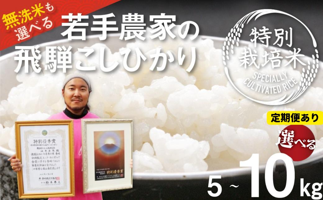 
            《先行予約》令和7年産 こしひかり 5kg 10kg  定期も選べる 特別栽培米 食味コンクール受賞農家こだわりのお米 池本農園 精白米  無洗米 訳あり こめ 定期便 30kg 60kg 定期 白米 米 お米 特A わけあり ワケアリ 飛騨市 新米
          