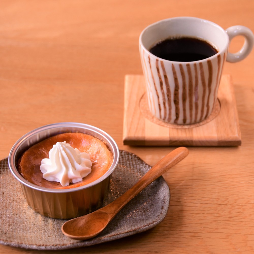 14-147 【お中元】cafe ほの香のベイクドチーズケーキ 5カップセット