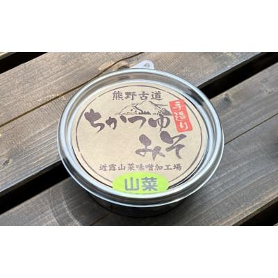 ふるさと納税 田辺市 近露みそ　山菜　3個セット 【nts011】