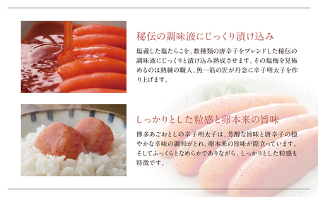 W08-20 あごおとし無着色明太子960g（120g×8）
