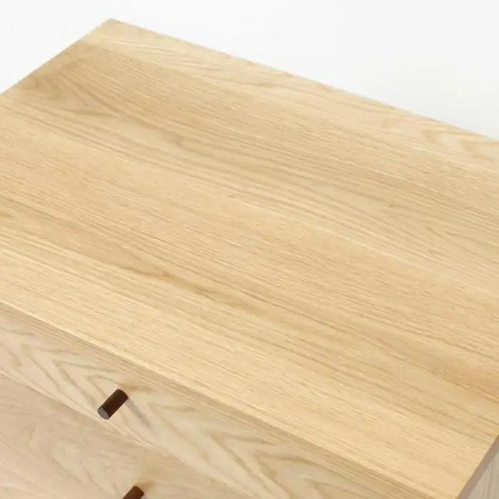 旭川家具　山室家具製作所　プロトNo.619 チェスト60　ナラ 【 国産 無垢 インテリア 木製 収納 ナチュラル キャビネット チェスト リビング ダイニング 北海道 】 _01963