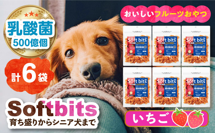 
Softbits （果物）いちご（40g×6P）長崎県/株式会社サポート [42AEAE009] ソフトビッツ ドッグ フード いぬ 犬 イヌ おやつ ペット 乳酸菌 国産 果物 くだもの いちご イチゴ 苺 シニア 幼犬 老犬 小分け 小型犬 中型犬 大型犬 ドック 安心
