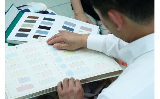 SG02　御山杉染め　色無地きもの「別誂え染め+別誂え仕立（胴裏、八掛付き）」