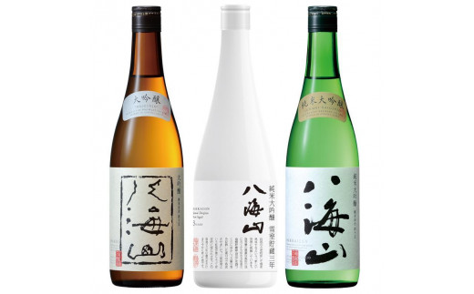 
                  日本酒 八海山 大吟醸 720ml×3本セット
                