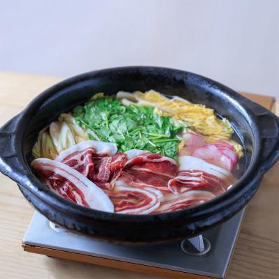 ふるさと納税 丹波篠山市 【そらをあおぐ】ミシュランシェフが手がけた猪鍋セット2人前 |  | 01