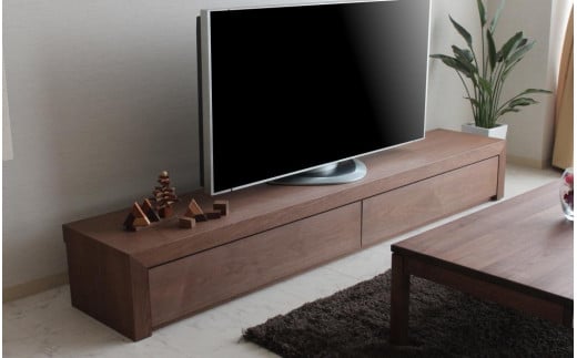 
                  【ICHI TV Borad 2400mm】ウォールナット オイルフィニッシュ リモコン対応 シンプルで重厚なデザインのテレビボード 家具 テレビ台 テレビボード TVボード AVボード 棚 リビングボード サイドボード ローボード MUFactory
                