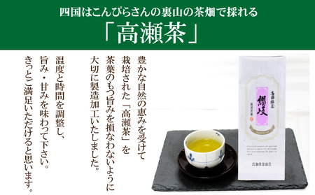 希少な香川のお茶【高瀬銘茶・讃岐（さぬき）】煎茶　100g×2袋_M95-0031