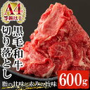 【ふるさと納税】鹿児島県産黒毛和牛切り落とし(約600g) A4等級以上 肉 国産 牛 切り落とし 九州 黒毛和牛 和牛 牛肉 牛丼 肉じゃが【バクロ】